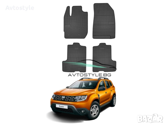 Гумени стелки зa Dacia Duster 2018-2024 г., Frogum - El Toro, снимка 1