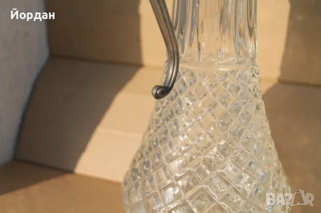 Английска гарафа , снимка 15 - Антикварни и старинни предмети - 47777576