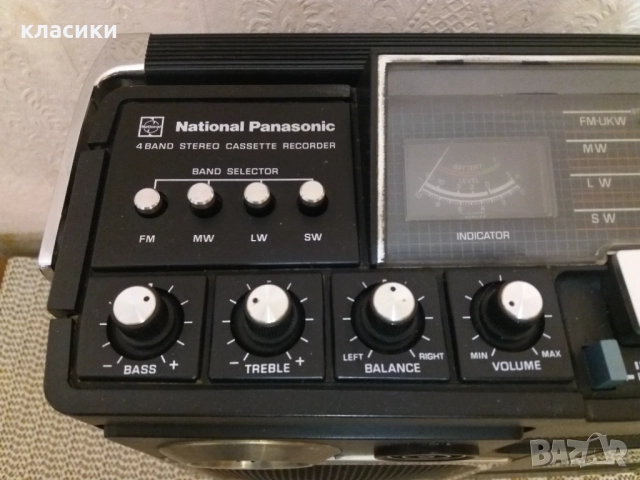 Радиокасетофон National Panasonic. , снимка 7 - Радиокасетофони, транзистори - 52869729