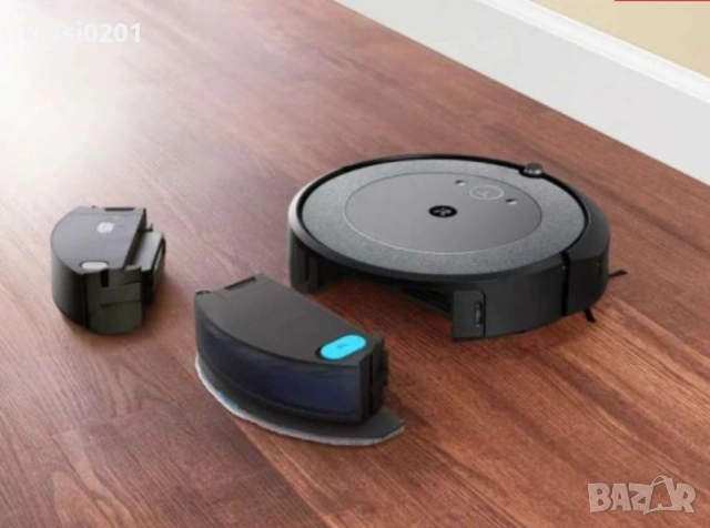 Оригинален робот на Irobot Roomba Combo i5 , снимка 2 - Прахосмукачки - 53237487