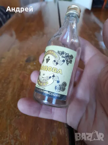 Стара бутилка от Плодова ракия, снимка 3 - Колекции - 48394337