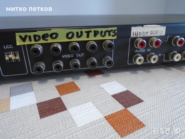 video & audio distributor Ganz, снимка 5 - Ресийвъри, усилватели, смесителни пултове - 49619802