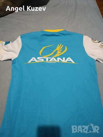 Тениска Astana Pro Team (Official Merchandise) – Размер M, КАТО НОВА, снимка 4 - Тениски - 53741844