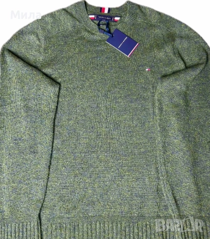 Tommy Hilfiger - Мъжки пуловер ( Мериносова Вълна 100%  ) / XXL, снимка 2 - Пуловери - 52514030