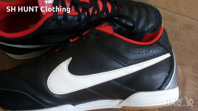 NIKE TIEMPO Leather Footbal Shoes Размер EUR 43 / U 8,5 за футбол естествена кожа 137-14-S, снимка 10 - Футбол - 52652077