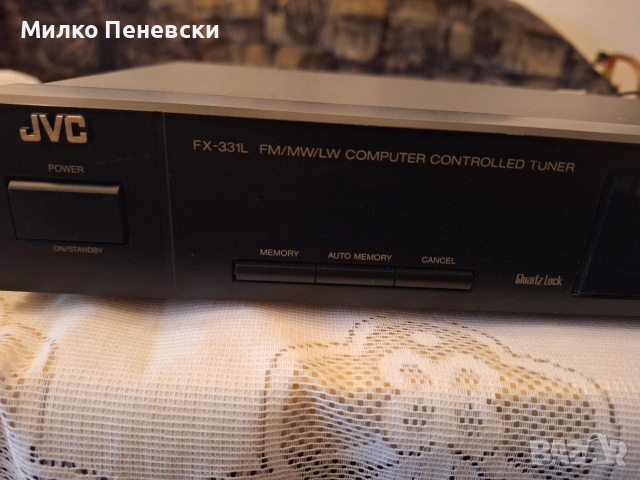 JVC STEREO TUNER .MADF IN JAPAN., снимка 3 - Ресийвъри, усилватели, смесителни пултове - 53484937