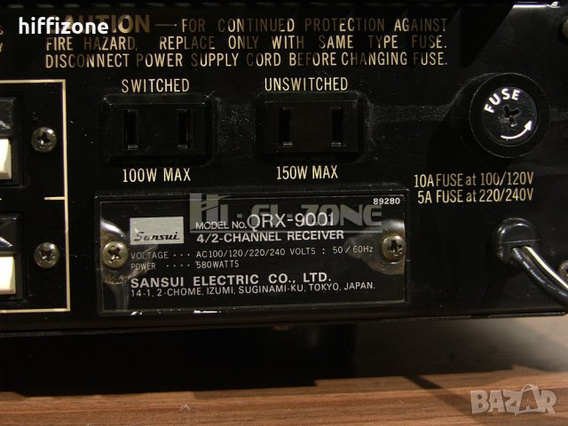 РЕСИВЪР  Sansui qrx-9001 /2 , снимка 12 - Ресийвъри, усилватели, смесителни пултове - 33868860