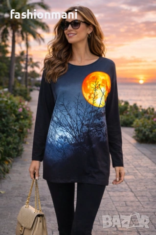 Елегантна туника - код 1224, снимка 1 - Туники - 43086737