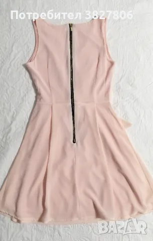 Нежна розова лятна рокля, снимка 2 - Рокли - 49786227
