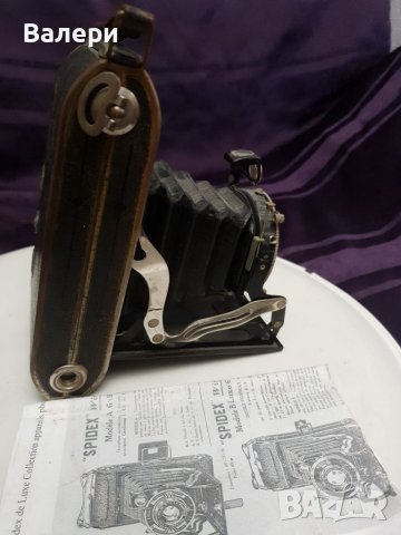 Фотоапарат SPIDEX Антика , снимка 8 - Антикварни и старинни предмети - 40292849