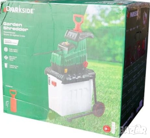 Нова валцова дробилка за клони Parkside 2800w 