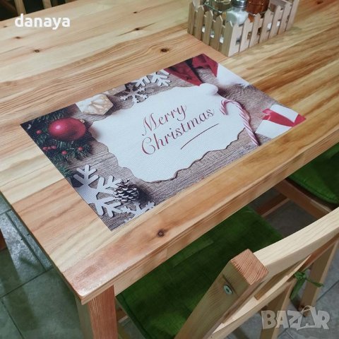 4221 Коледна подложка за хранене, 45x30cm, снимка 2 - Декорация за дома - 42726046