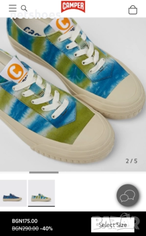 Camper -Camaleon -дамски обувки №39, снимка 2 - Маратонки - 51737036