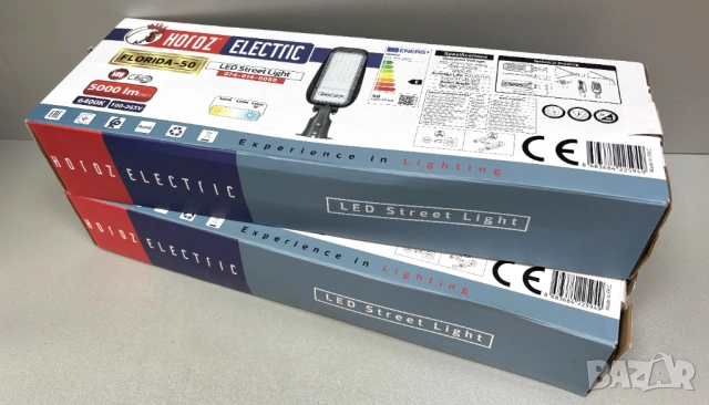 НОВИ! LED Улични Лампи марка Horoz Electric, модел Florida, 50W, снимка 13 - Лед осветление - 53621258