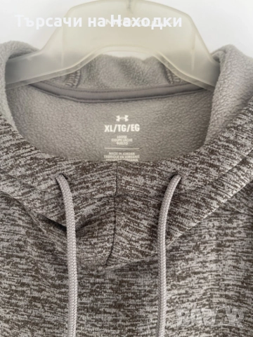 Under Armour Мъжко Худи с Качулка (Hoodie) - Размер XL - Отлично Състояние, снимка 2 - Суичъри - 52634418