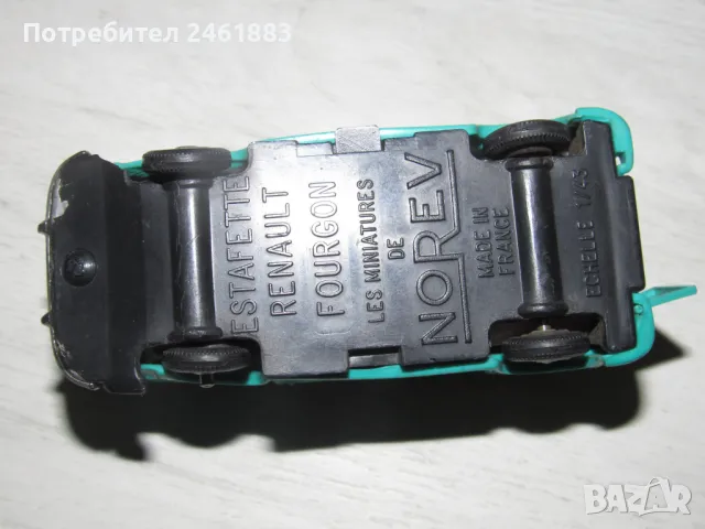 1/43 NOREV France. Стара, антикварна, пластмасов модел количкa, снимка 6 - Антикварни и старинни предмети - 44843350