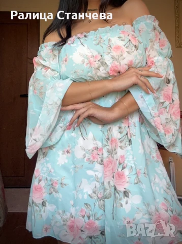 Нови дамски рокли от шифон, снимка 3 - Рокли - 46489715