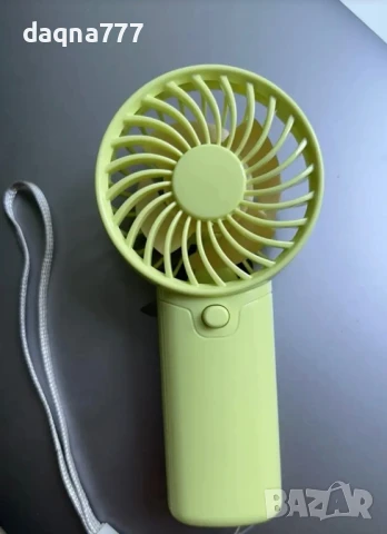 Мини преносим вентилатор на батерии, снимка 14 - Други стоки за дома - 50786621
