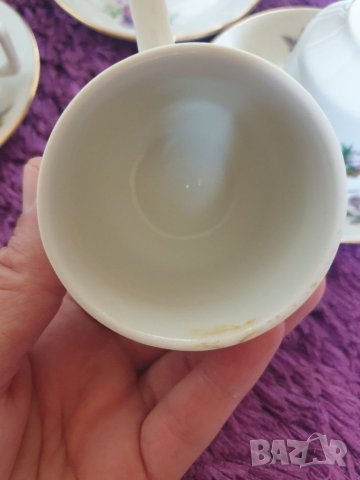 Български порцелан-Китка чашки и чиниики, снимка 4 - Прибори за хранене, готвене и сервиране - 41340038