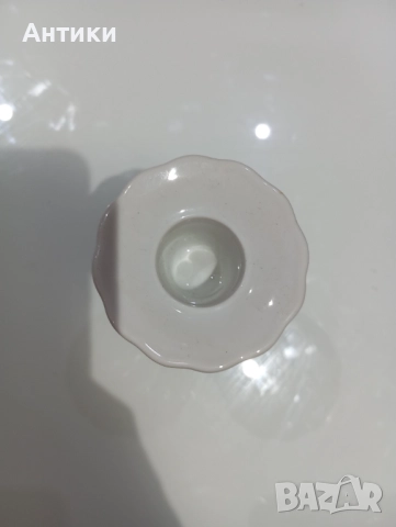 Порцеланов баварски стар свещник , снимка 7 - Декорация за дома - 52564182