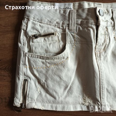 Дънкова пола, снимка 3 - Поли - 40827139