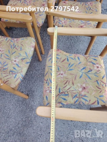 Дървени столове А125, снимка 5 - Столове - 51443916