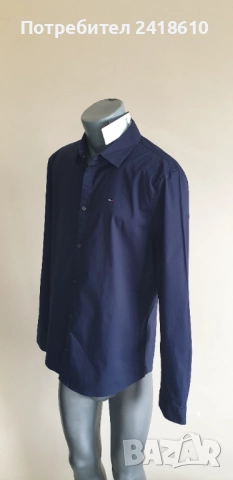 Tommy Hilfiger Stretch  Cotton Slim Fit Mens Size L НОВО! ОРИГИНАЛ! Мъжка Риза!, снимка 7 - Ризи - 51879944