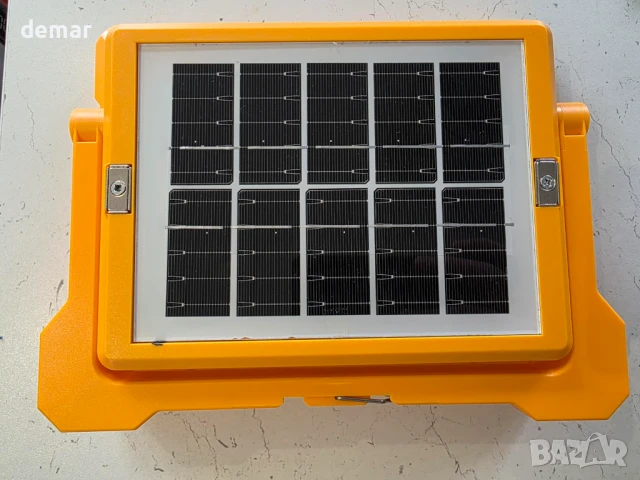 Акумулаторна работна лампа, преносима LED 26000mAh, 26000LM, USB и соларно зареждане, снимка 9 - Други стоки за дома - 50769581