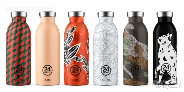 Термобутилка Термос Бутилка за вода студени и топли напитки 24bottles Clima 500ml 