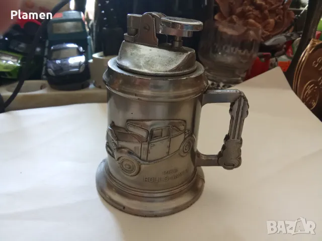 Стара настолна японска газова запалка , снимка 1