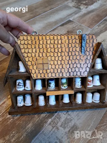 колекция порцеланови напръстници с поставка за стена , снимка 3 - Колекции - 47591545