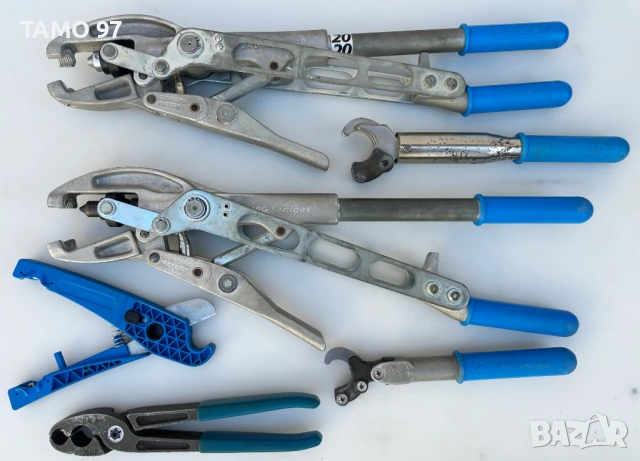 JRG Sanipex - Комплект инсталационни клещи за метални и пластмасови водопроводни тръби, снимка 4 - Клещи - 51114415