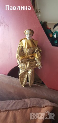 Порцеланов Арлекин , снимка 4 - Статуетки - 42728714