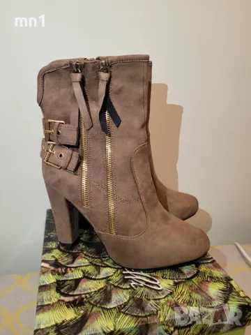 Чисто нова дамски боти на ток, снимка 4 - Дамски боти - 48458911