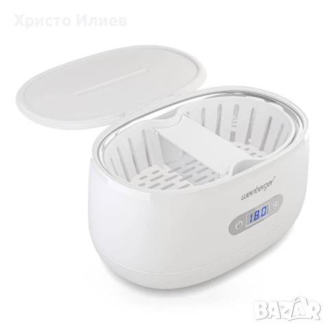 Ултразвукова вана почистване на бижу часовник Уред за дезинфекция с ултразвук Weinberger, снимка 2 - Други стоки за дома - 50601086