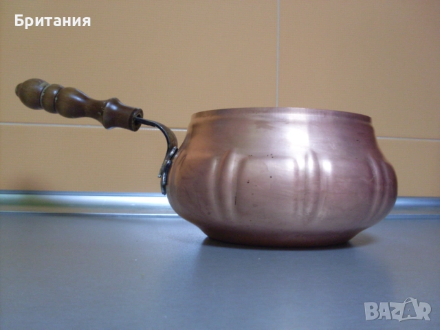 Меден "бакърен" съд., снимка 2 - Декорация за дома - 52939302