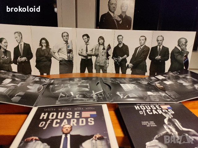 House of Cards сезони 1 до 4 blu ray, снимка 4 - Blu-Ray филми - 53867365