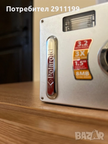 Фотоапарат Polaroid 3,2Mp, снимка 2 - Фотоапарати - 51783723