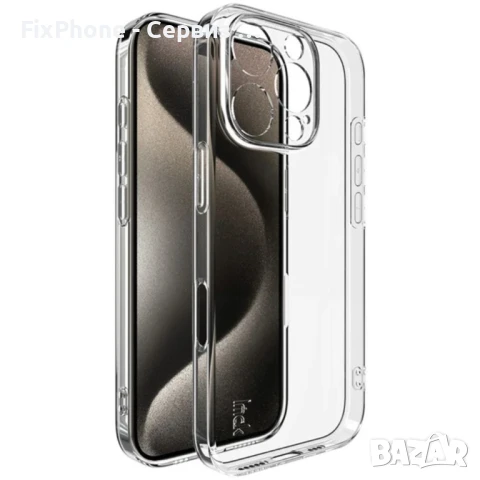 Силиконов кейс 2mm, За всички модели iPhone, Прозрачен