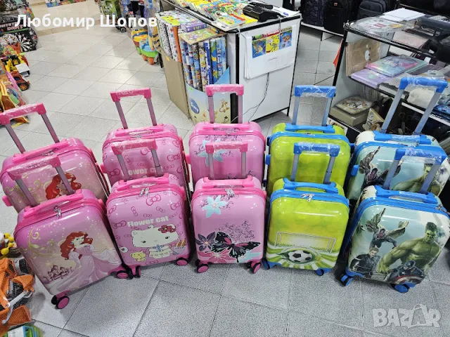 Детски куфари с четири колела, снимка 2 - Куфари - 50186196