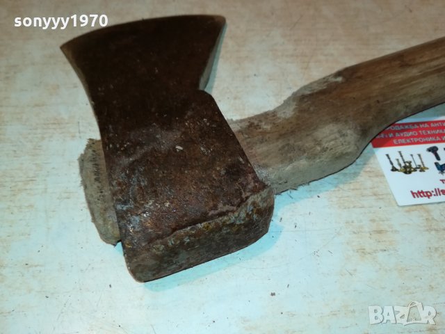 немска брадва/топор 35х16см 1709211936, снимка 9 - Антикварни и старинни предмети - 34167565