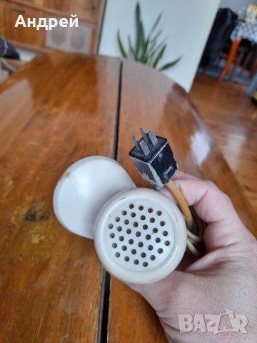 Стар микрофон #6, снимка 4 - Антикварни и старинни предмети - 35721311