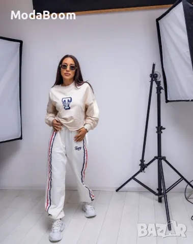 Tommy Hilfiger| бял дамски комплект от 3 части , снимка 5 - Комплекти - 47519950