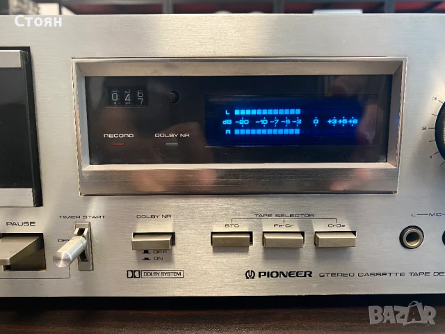 Касетен дек Pioneer, снимка 5 - Декове - 51341545