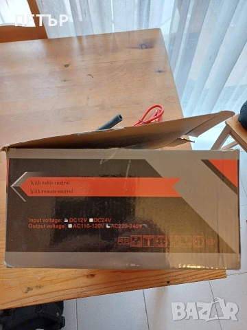 Адаптор 1000 W . 12 V за кола и камион чисто нов неизполдчзван със дистанционо, снимка 7 - Аудиосистеми - 53305283