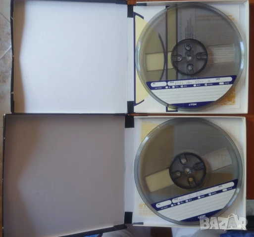 Магнетофонна ролка /ролка за магнетофон/ без лента 18 см. и кутия TDK, снимка 3 - Други музикални жанрове - 50677922