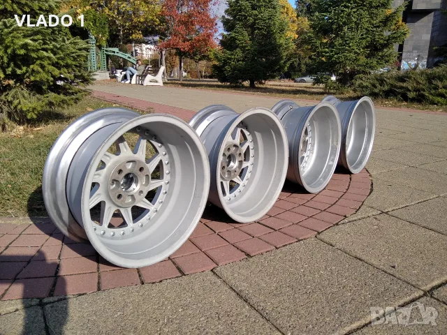  Джанги OZ turbo 7 x 15 4x100 Употребяван, Джанти за Автомобили и джипове, 4 болта, Алуминиеви , снимка 6 - Гуми и джанти - 55965626