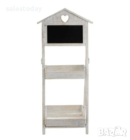 Дървен цветарник- декоративен, стойка за саксии на 80cm, снимка 2 - Декорация за дома - 53533807