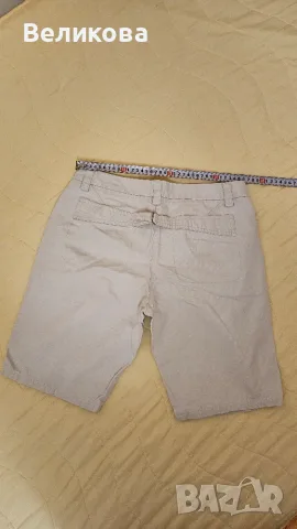 Къси, бели дънки Mango, снимка 2 - Дънки - 56184438