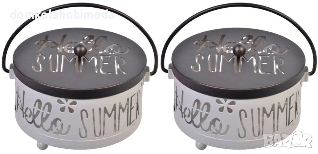  Метални поставки за спирали 2 броя 15x10 сантиметра 